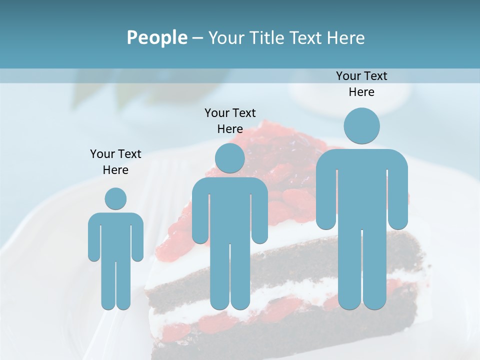 Indulgence Wolfberry Fork PowerPoint Template