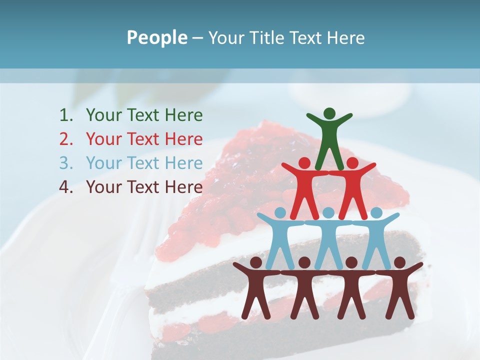Indulgence Wolfberry Fork PowerPoint Template