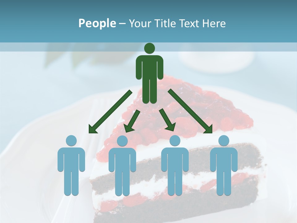 Indulgence Wolfberry Fork PowerPoint Template