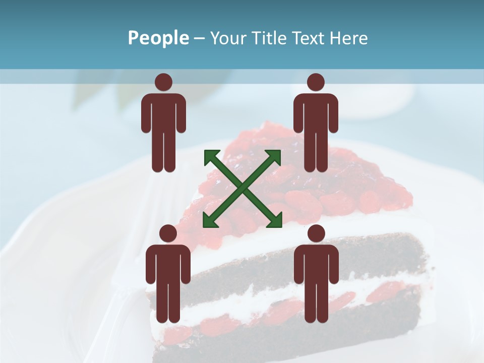 Indulgence Wolfberry Fork PowerPoint Template