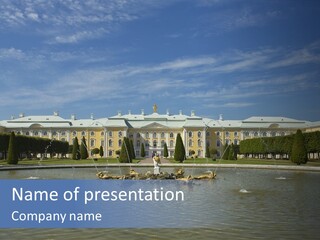 Landmark Russian Architecture PowerPoint Template