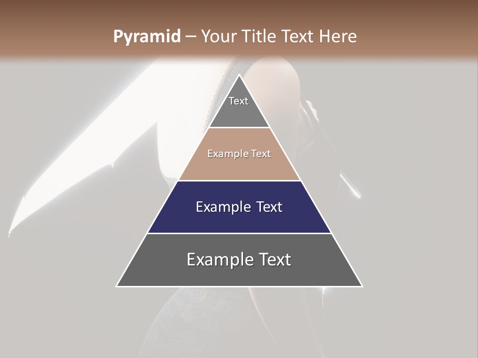 Photography Agency Woman PowerPoint Template