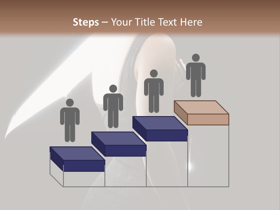 Photography Agency Woman PowerPoint Template