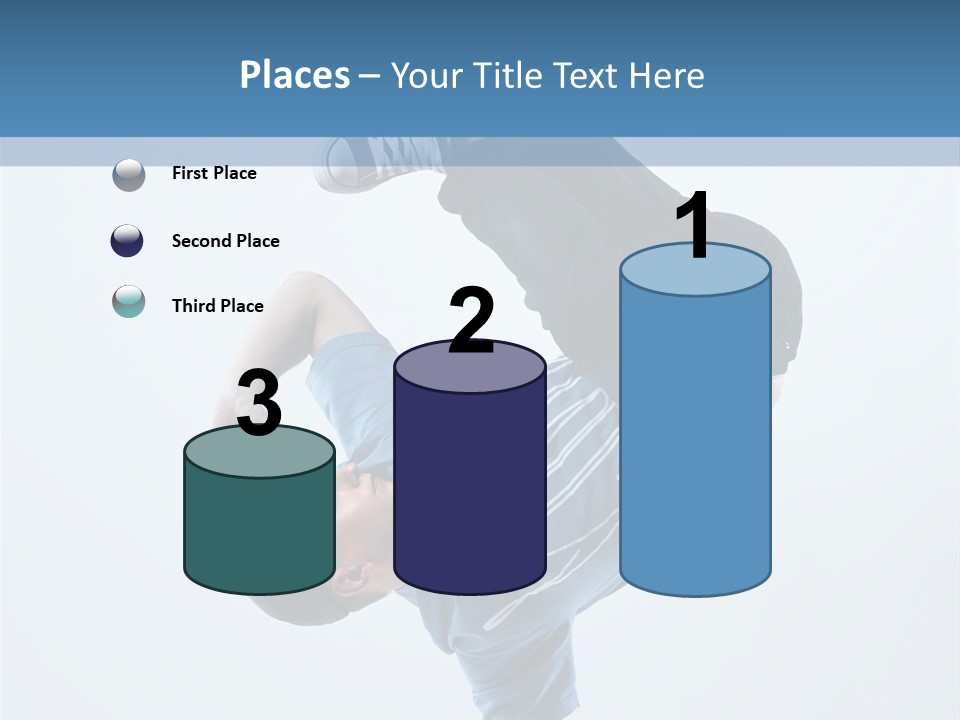 Break Dance Breakdancer Teenager PowerPoint Template