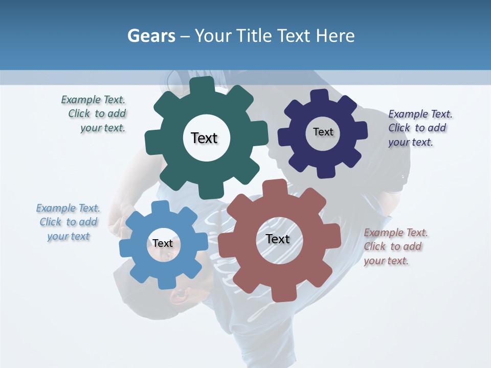 Break Dance Breakdancer Teenager PowerPoint Template