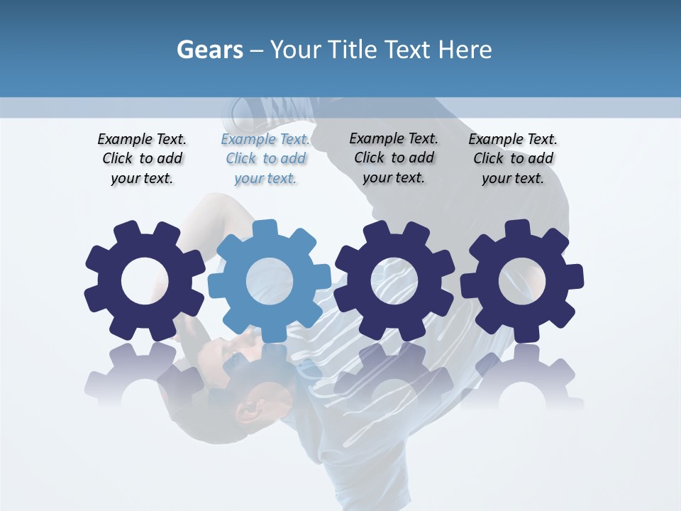 Break Dance Breakdancer Teenager PowerPoint Template