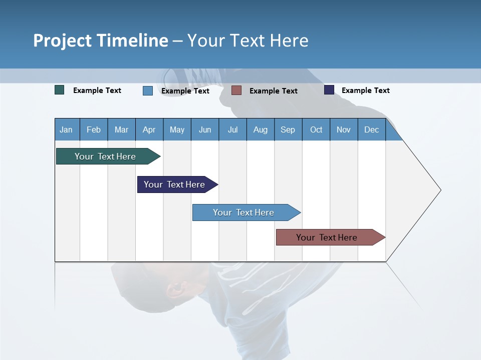 Break Dance Breakdancer Teenager PowerPoint Template