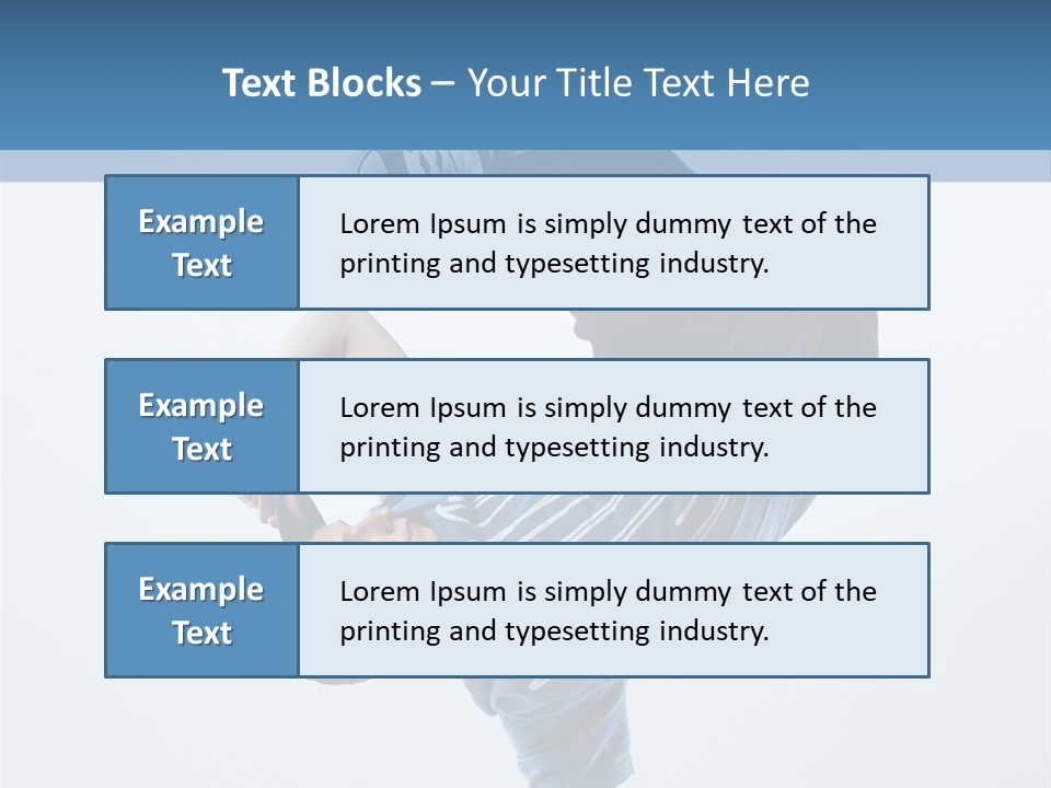 Break Dance Breakdancer Teenager PowerPoint Template