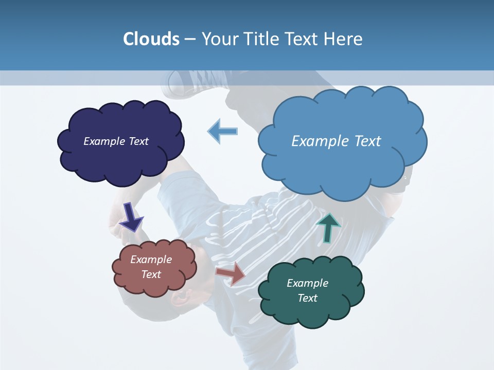 Break Dance Breakdancer Teenager PowerPoint Template