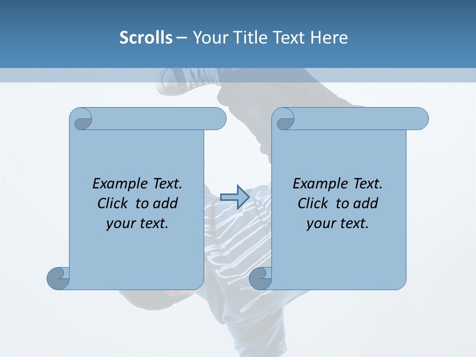 Break Dance Breakdancer Teenager PowerPoint Template