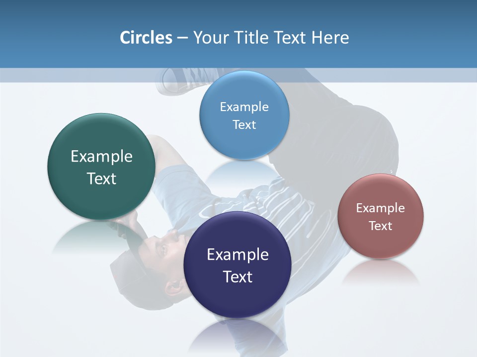 Break Dance Breakdancer Teenager PowerPoint Template