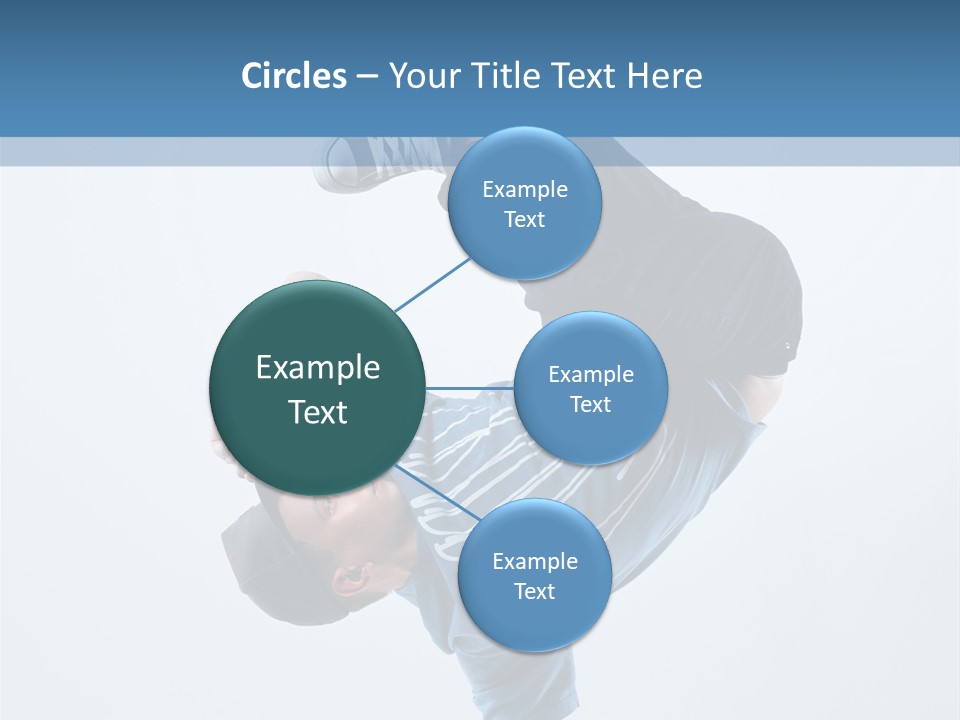 Break Dance Breakdancer Teenager PowerPoint Template