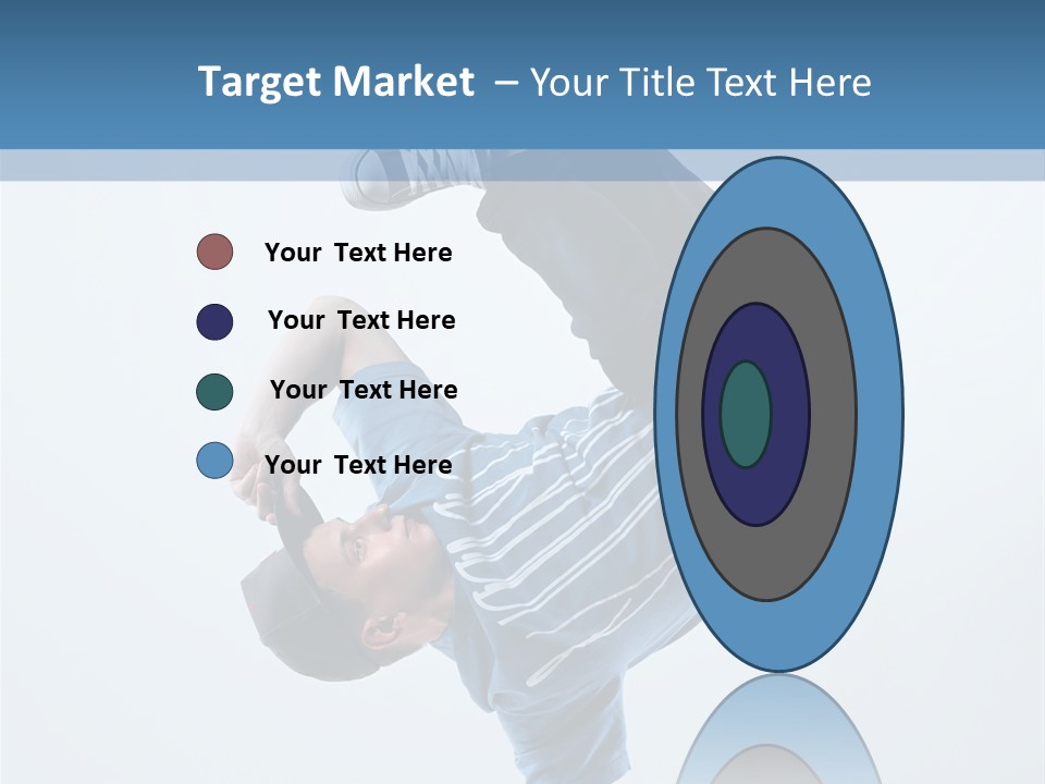 Break Dance Breakdancer Teenager PowerPoint Template