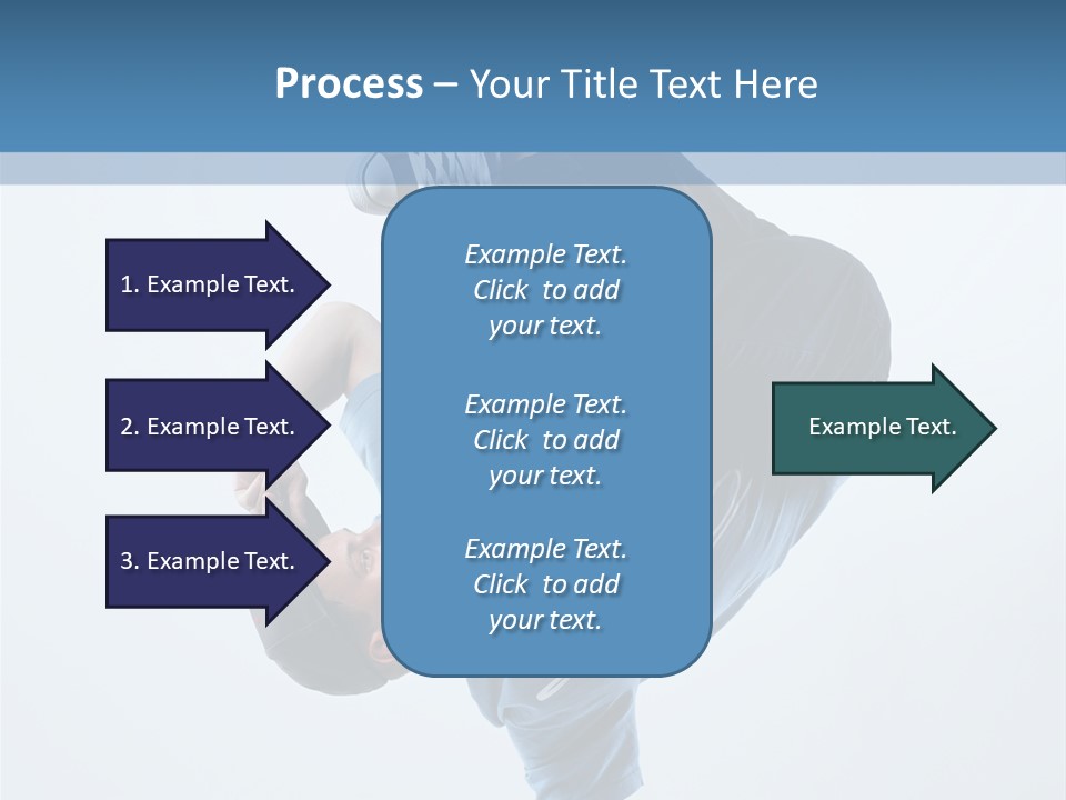 Break Dance Breakdancer Teenager PowerPoint Template