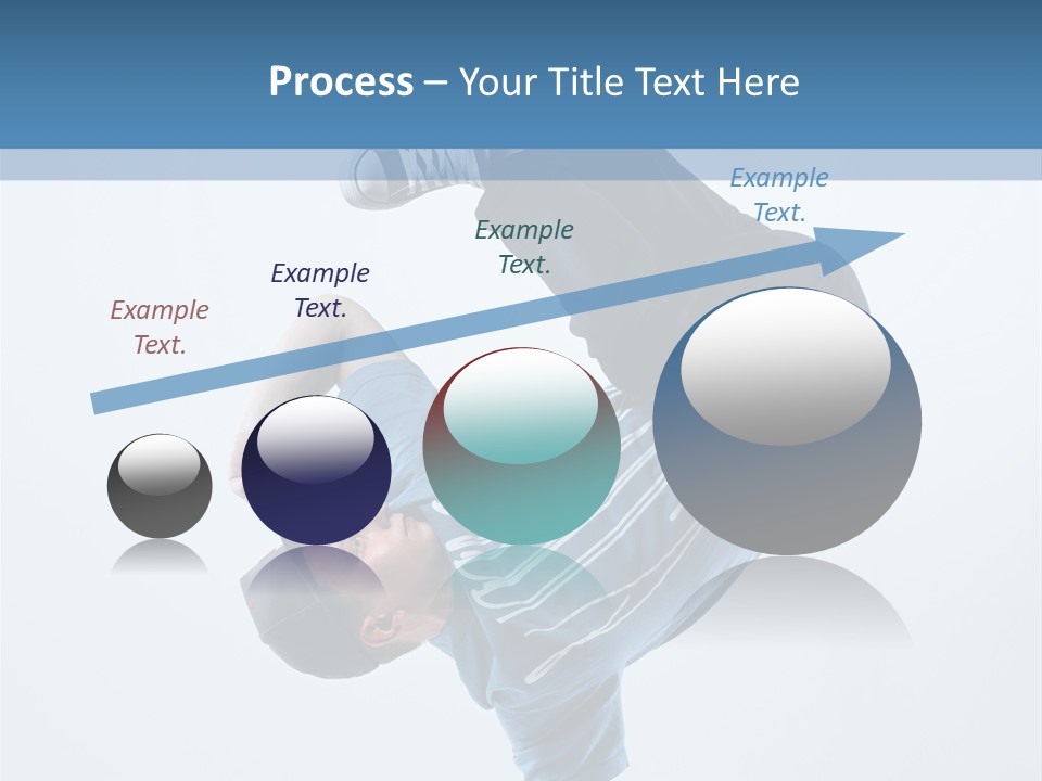 Break Dance Breakdancer Teenager PowerPoint Template