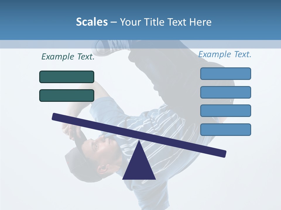 Break Dance Breakdancer Teenager PowerPoint Template