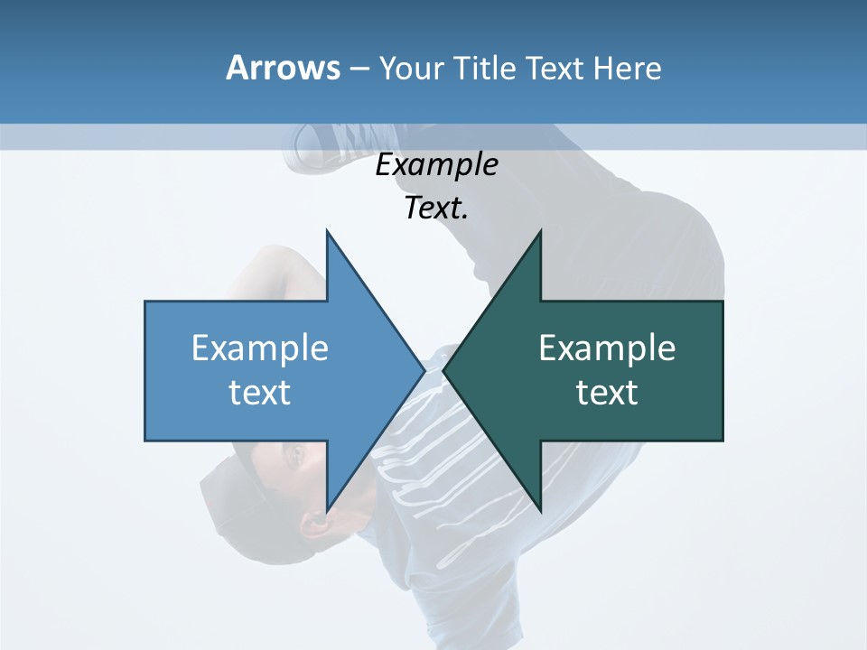 Break Dance Breakdancer Teenager PowerPoint Template