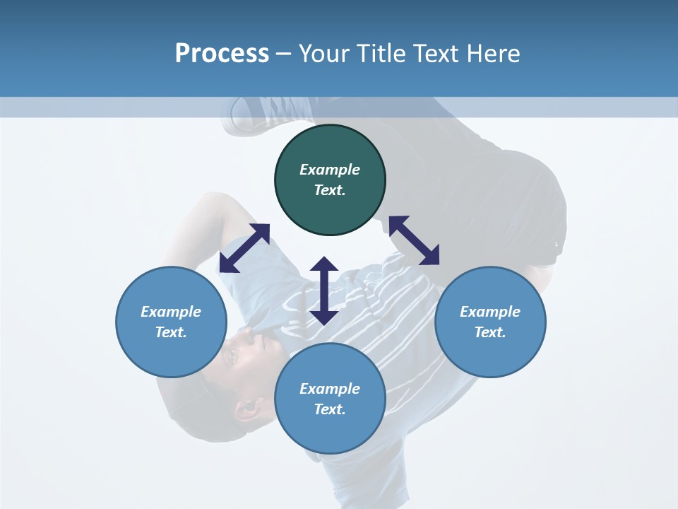 Break Dance Breakdancer Teenager PowerPoint Template