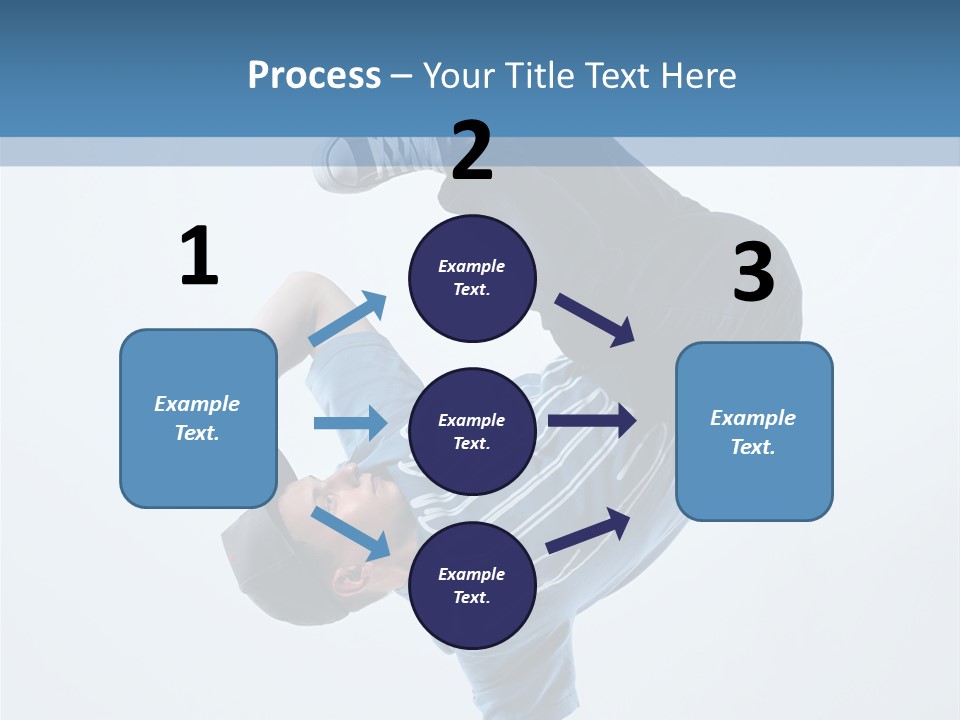 Break Dance Breakdancer Teenager PowerPoint Template