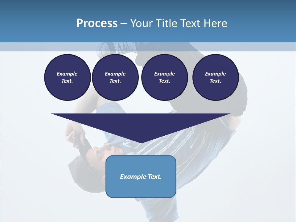 Break Dance Breakdancer Teenager PowerPoint Template