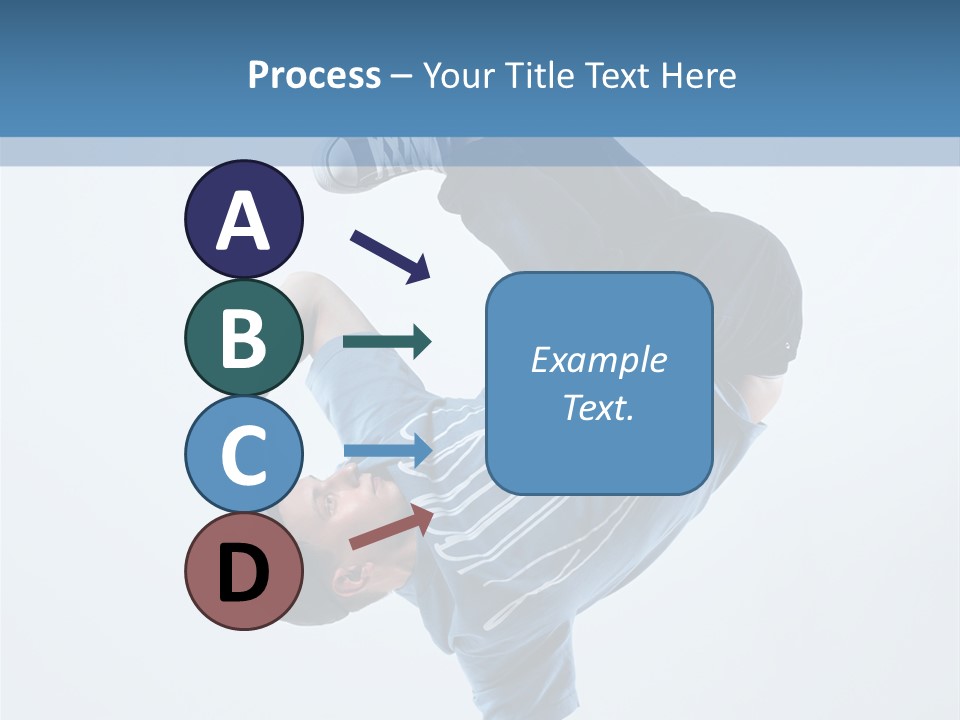 Break Dance Breakdancer Teenager PowerPoint Template