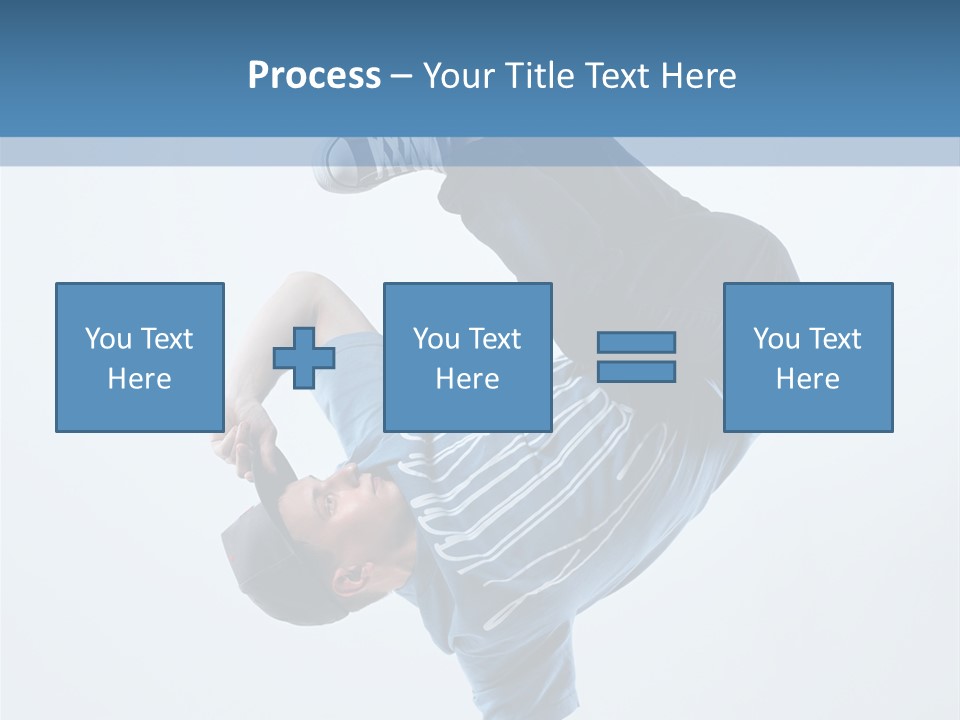 Break Dance Breakdancer Teenager PowerPoint Template