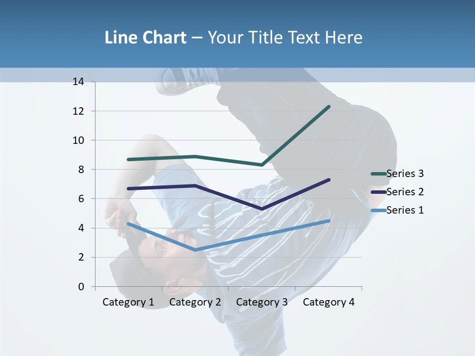 Break Dance Breakdancer Teenager PowerPoint Template