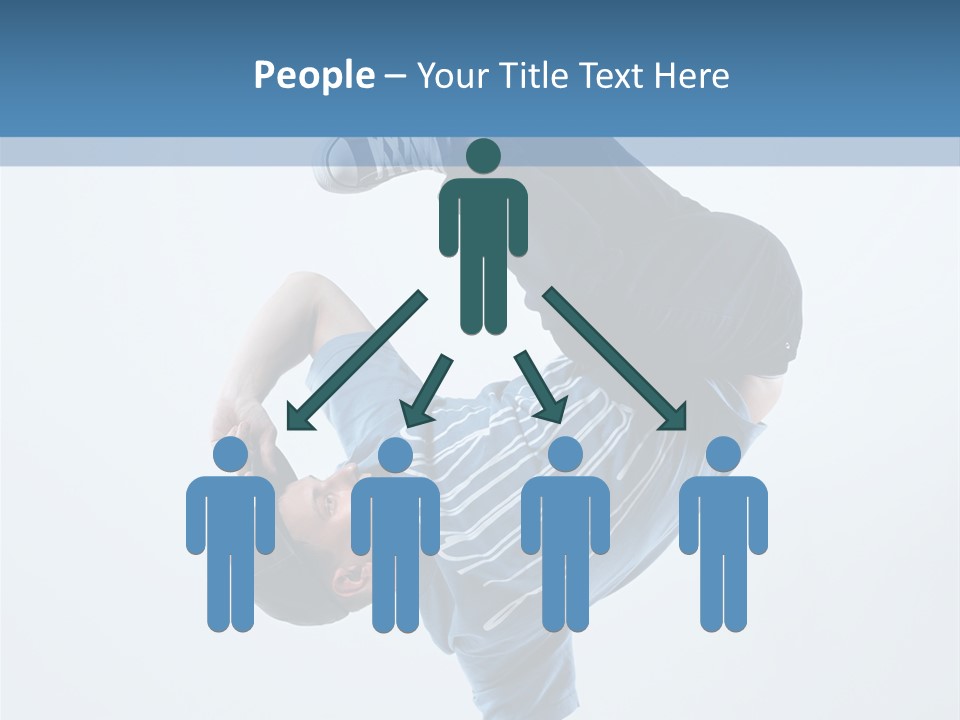 Break Dance Breakdancer Teenager PowerPoint Template