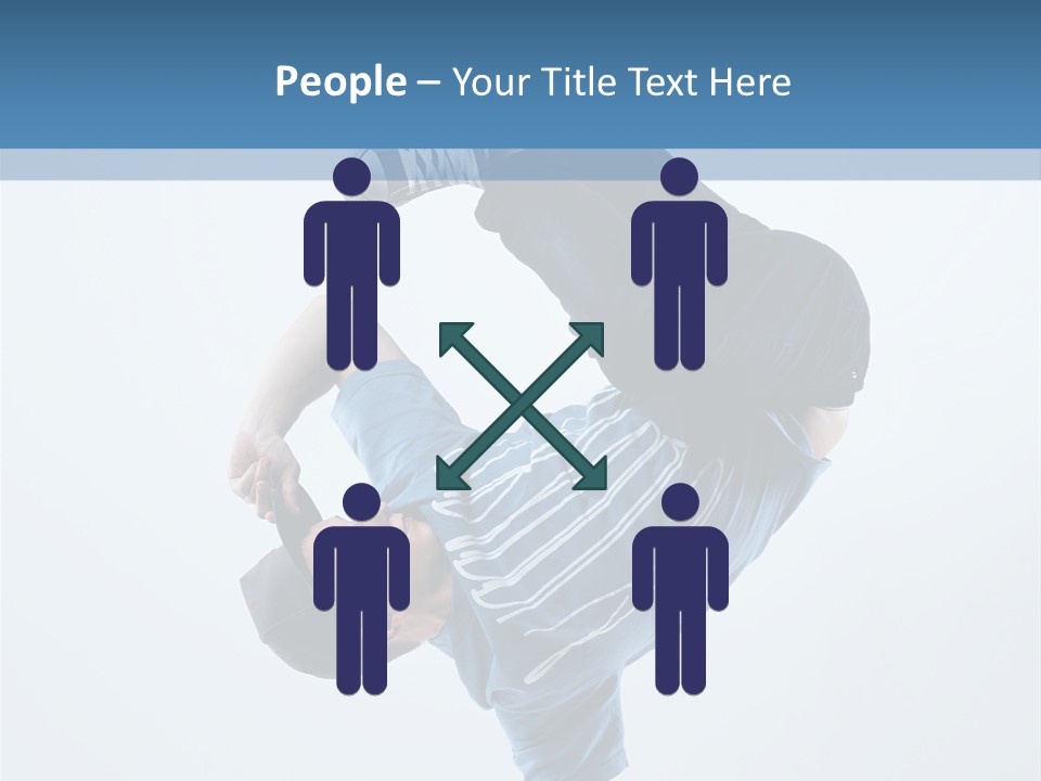 Break Dance Breakdancer Teenager PowerPoint Template