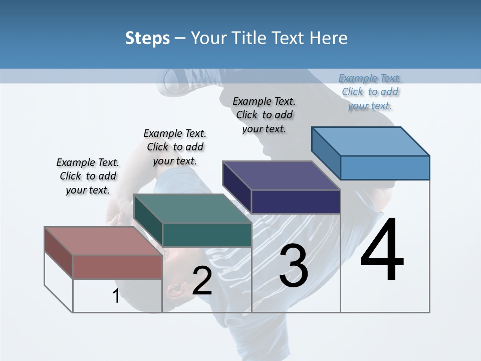 Break Dance Breakdancer Teenager PowerPoint Template