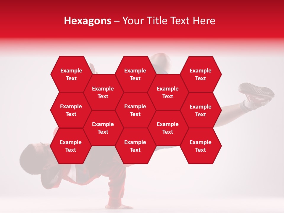 Balance Performance Handstand PowerPoint Template