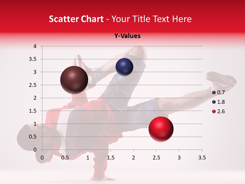 Balance Performance Handstand PowerPoint Template