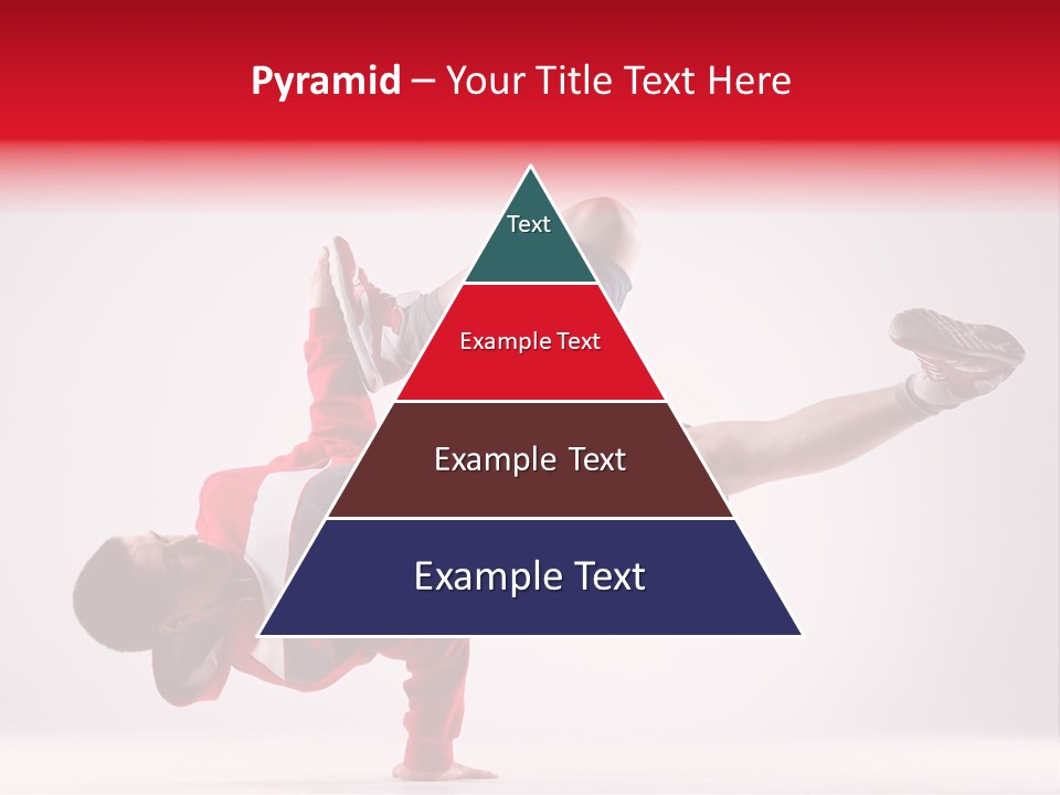 Balance Performance Handstand PowerPoint Template