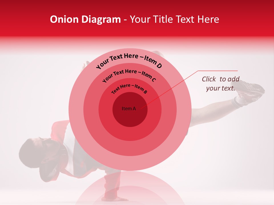 Balance Performance Handstand PowerPoint Template