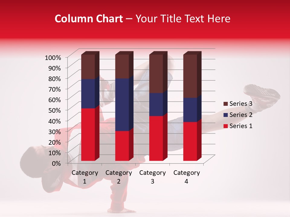 Balance Performance Handstand PowerPoint Template
