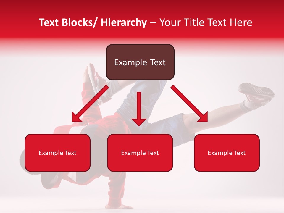Balance Performance Handstand PowerPoint Template