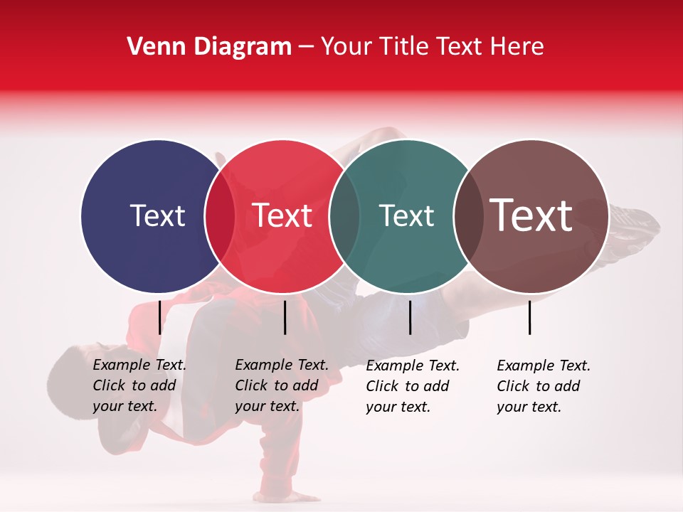 Balance Performance Handstand PowerPoint Template