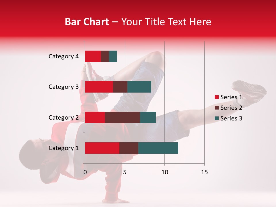 Balance Performance Handstand PowerPoint Template