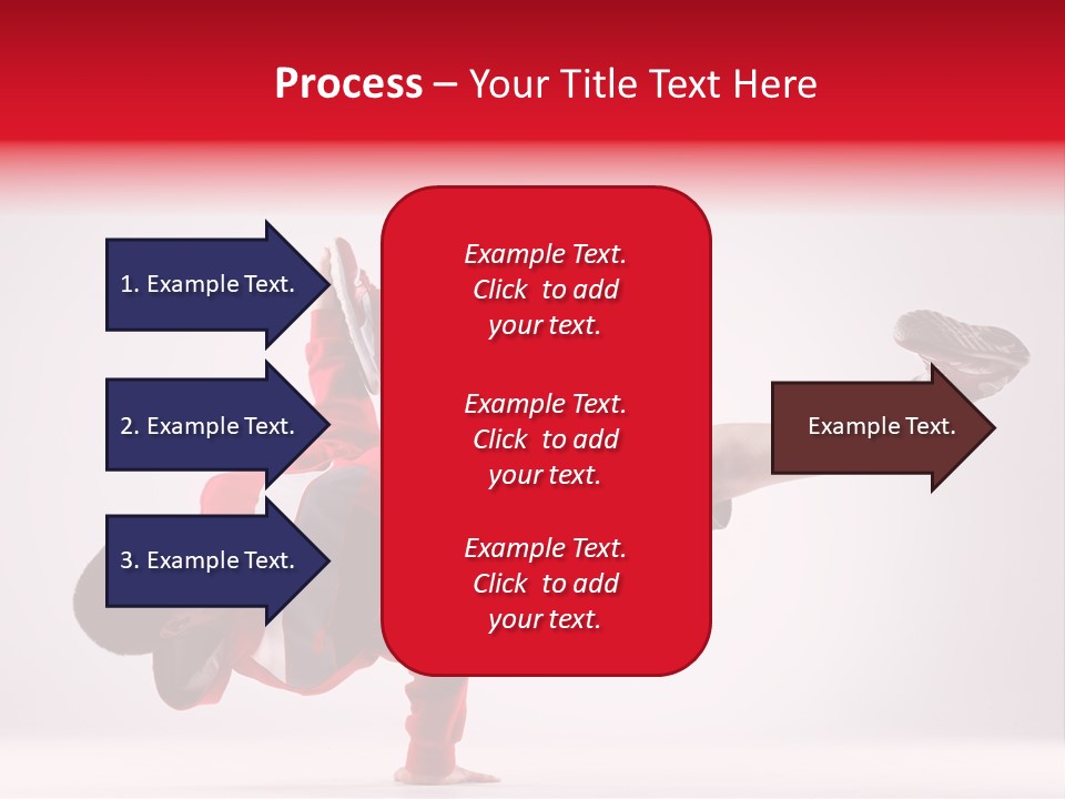 Balance Performance Handstand PowerPoint Template