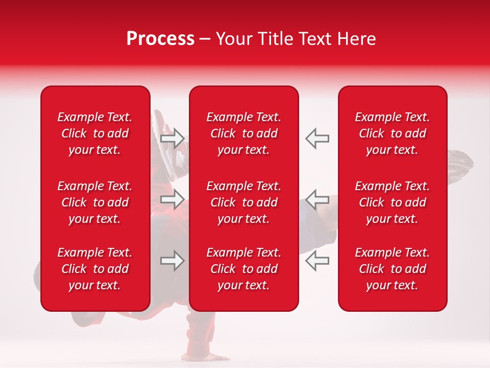 Balance Performance Handstand PowerPoint Template