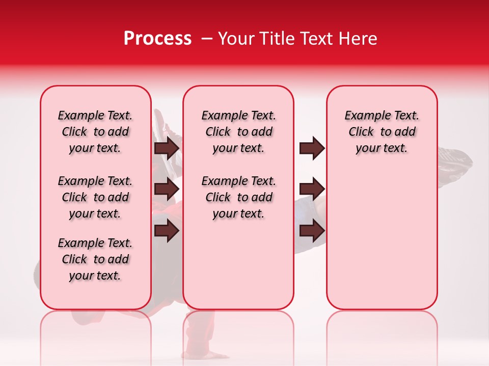 Balance Performance Handstand PowerPoint Template