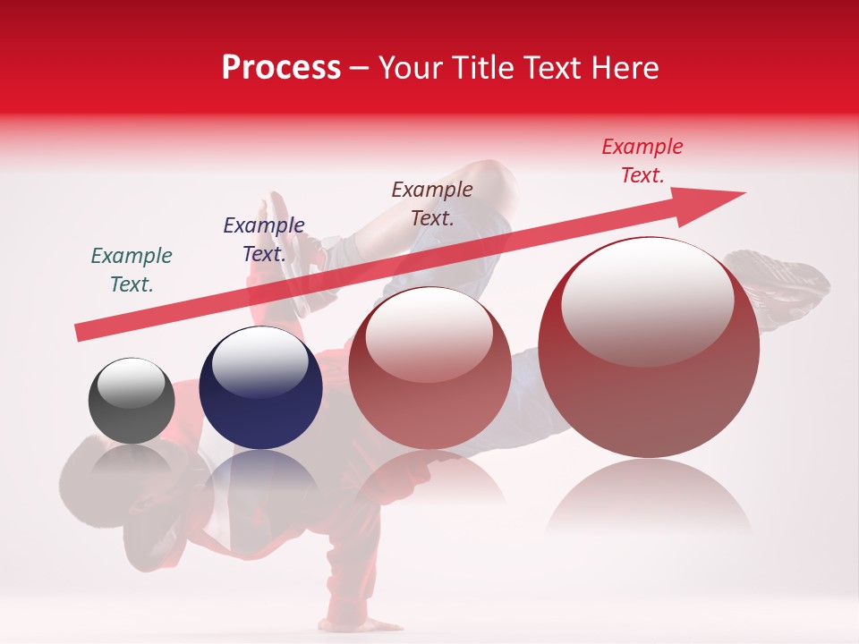 Balance Performance Handstand PowerPoint Template