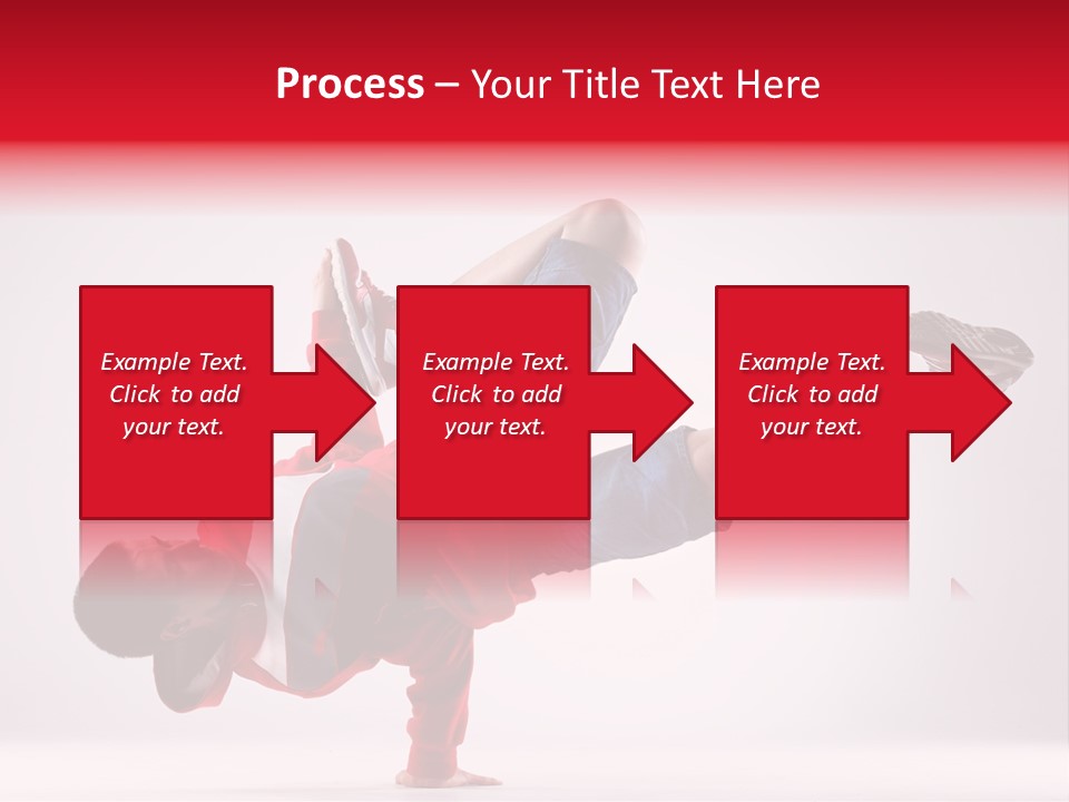 Balance Performance Handstand PowerPoint Template