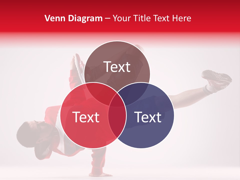Balance Performance Handstand PowerPoint Template