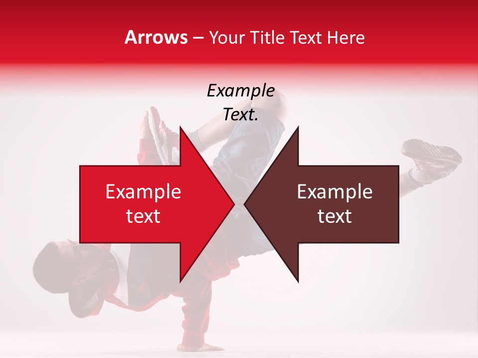 Balance Performance Handstand PowerPoint Template