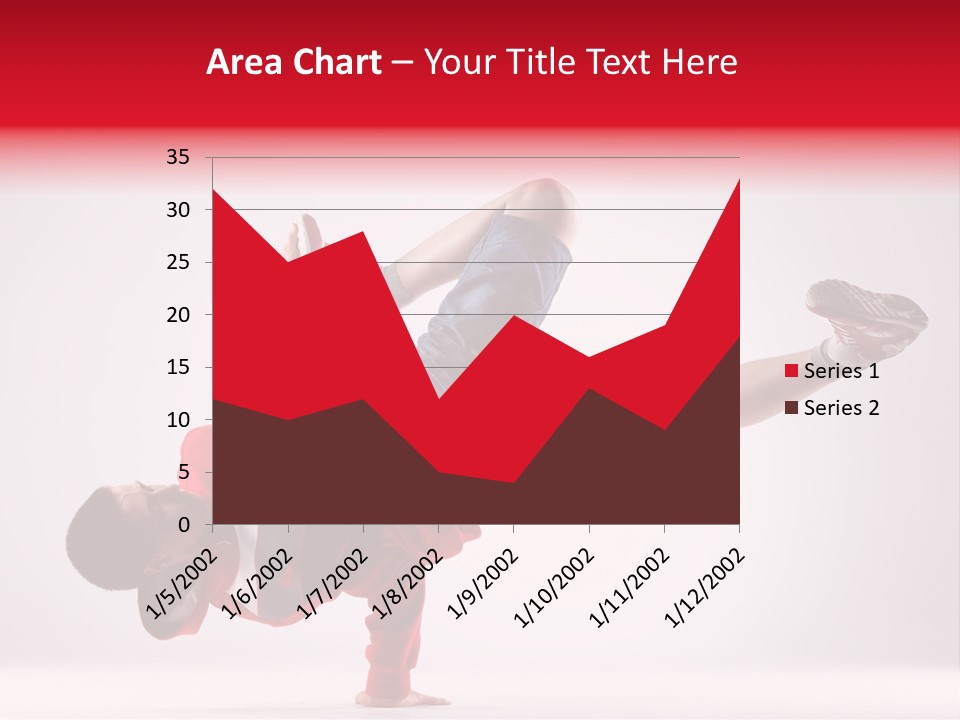 Balance Performance Handstand PowerPoint Template