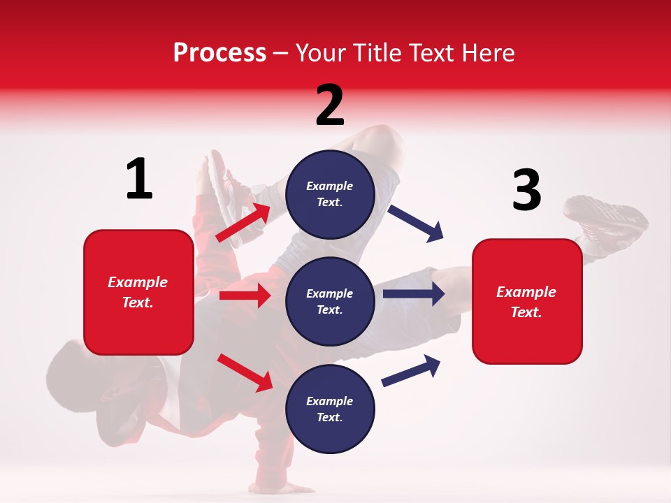 Balance Performance Handstand PowerPoint Template