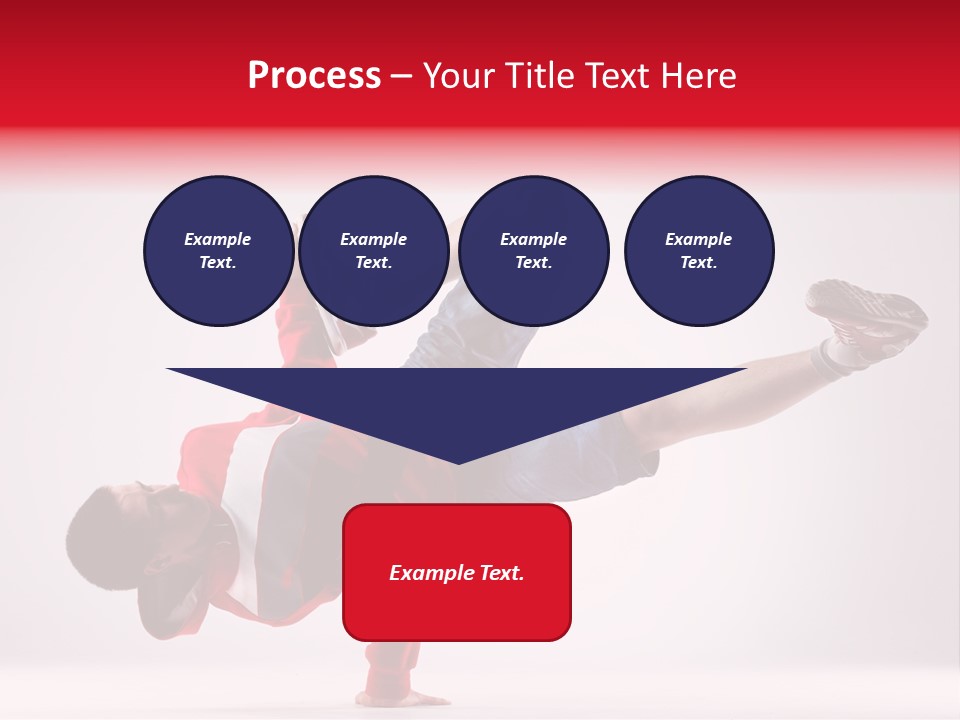 Balance Performance Handstand PowerPoint Template