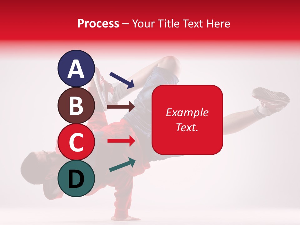 Balance Performance Handstand PowerPoint Template