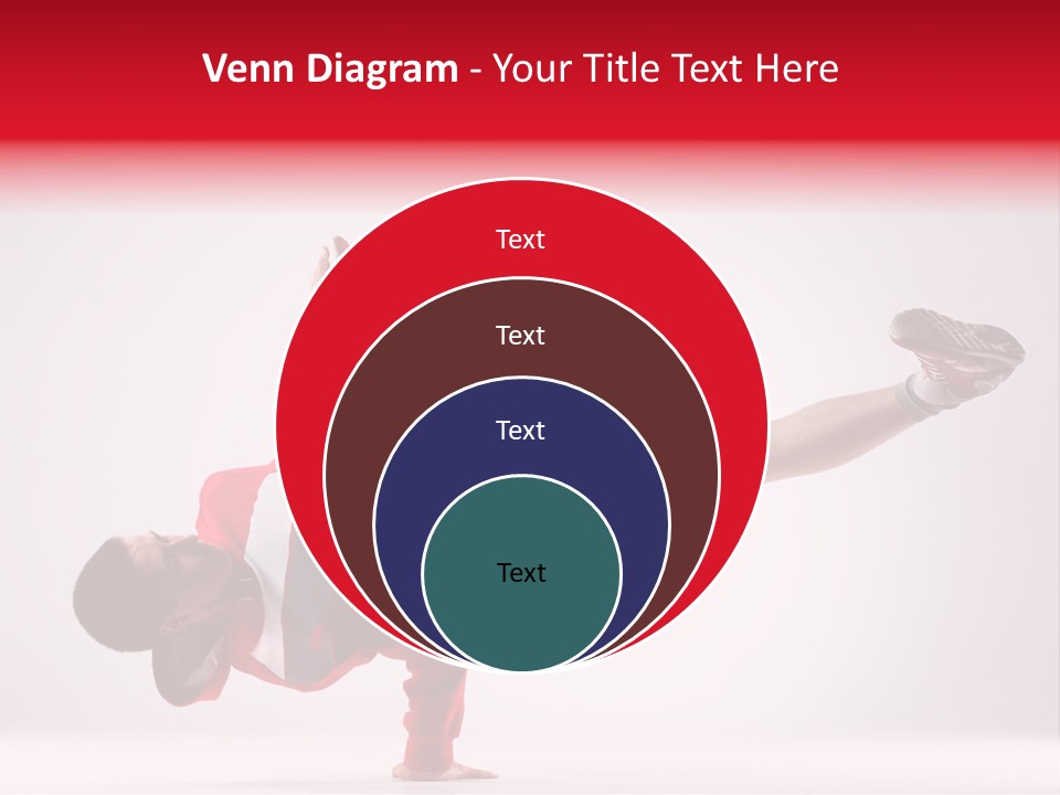 Balance Performance Handstand PowerPoint Template